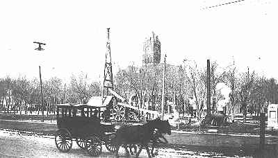 Gas Well on courthouse square